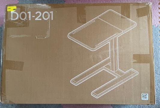 SIHOO D01 昇降デスクワンタッチ昇降 無段階回転機能 H字脚 ブラック