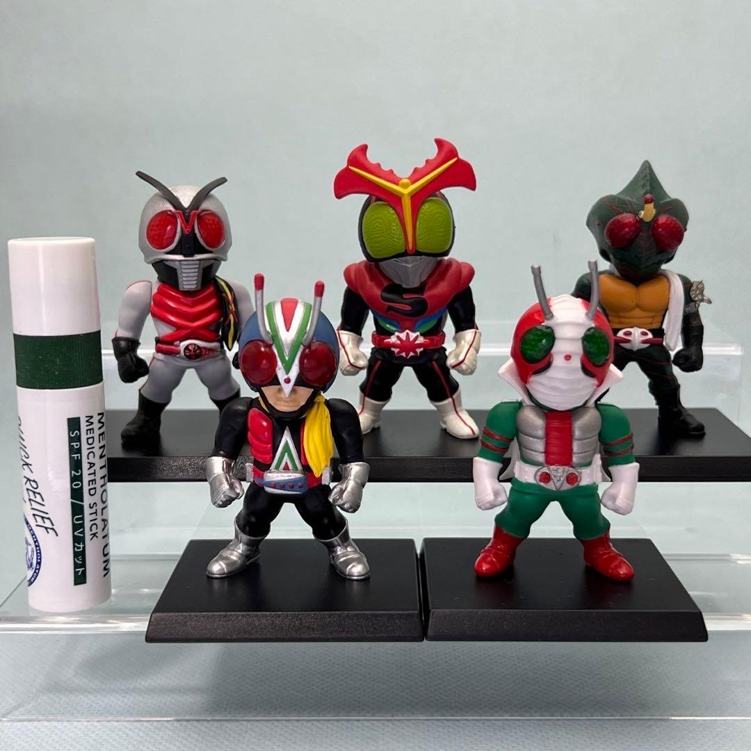 コンバージ 仮面ライダー 昭和ライダー5体セット○バラ売り不可