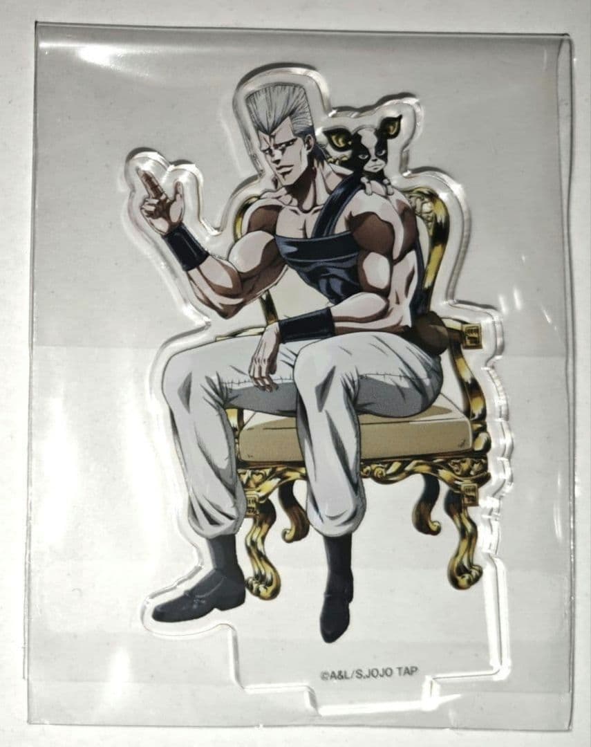 ジョジョ ポルナレフ イギー アクリルジオラマ ジョジョワールド 渋谷