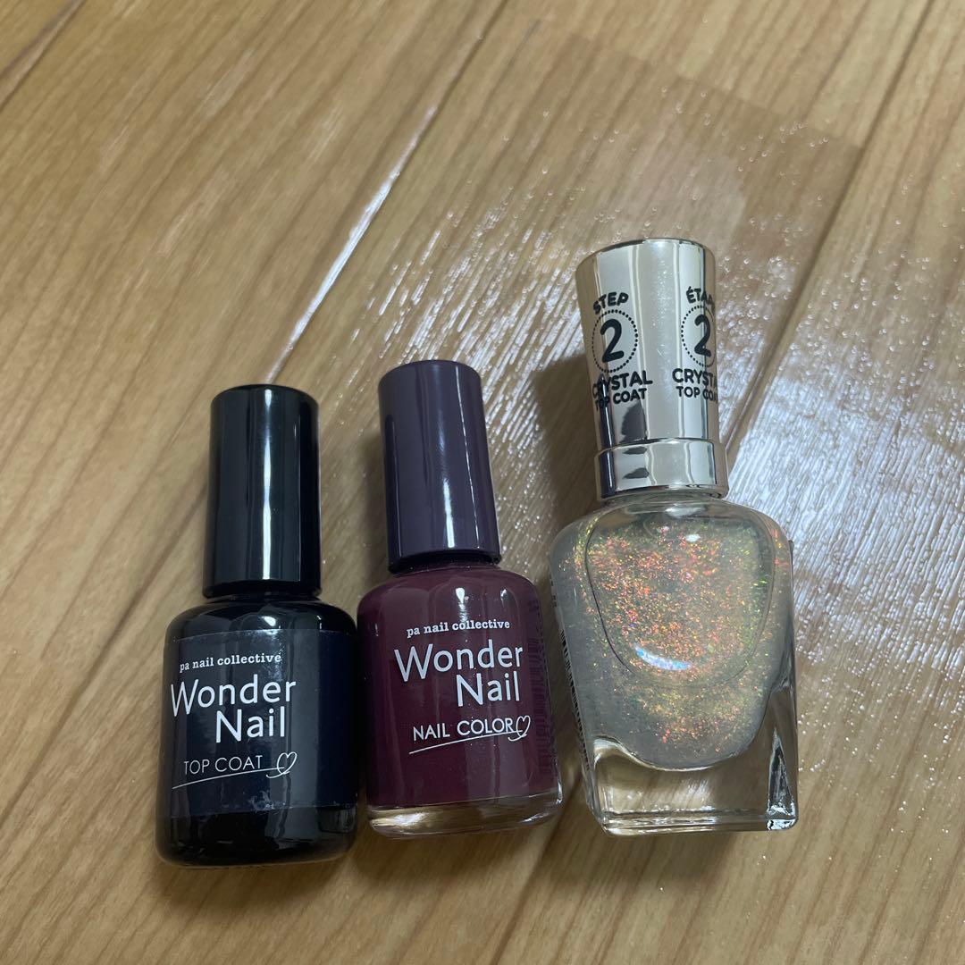 ネイルカラー・マニキュアセット　18本