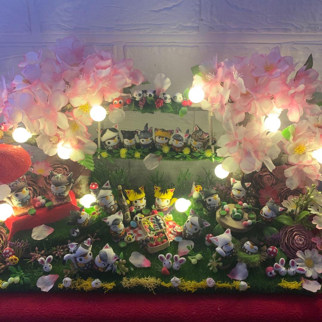 どんぐりアート♡桜満開BIGオブジェ♡