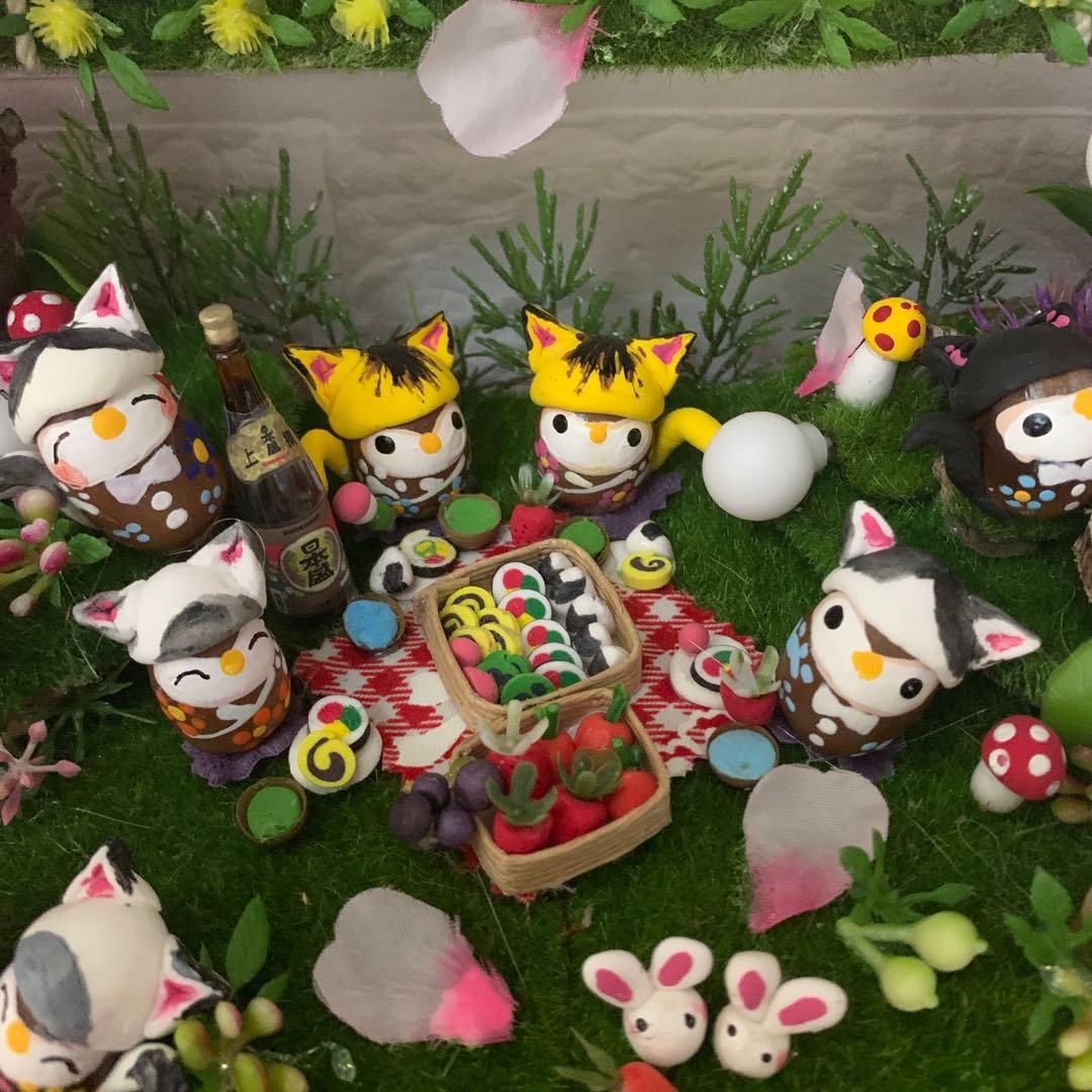 どんぐりアート♡桜満開BIGオブジェ♡