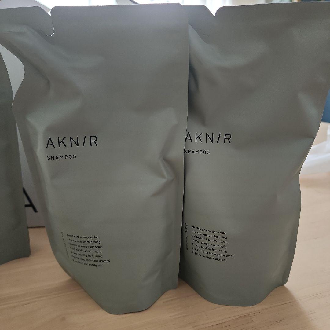 AKNIR シャンプー　トリートメント　四点セット詰め替え