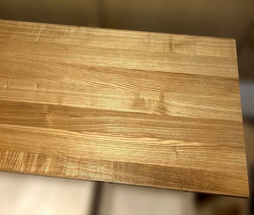 【極美品】無印良品 タモ材デスク 学習机 木製机 引き出し付