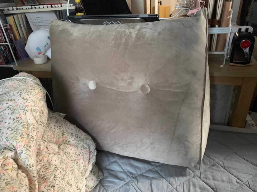 枕 サポート クッション 背もたれ 60 高級感のある