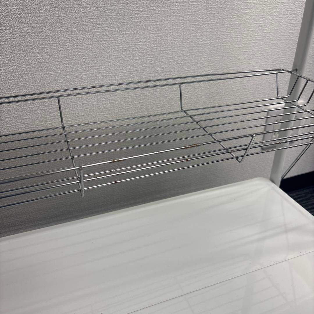 キッチン収納・ラック DULTON FOLDING TROLLEY WHITE 044