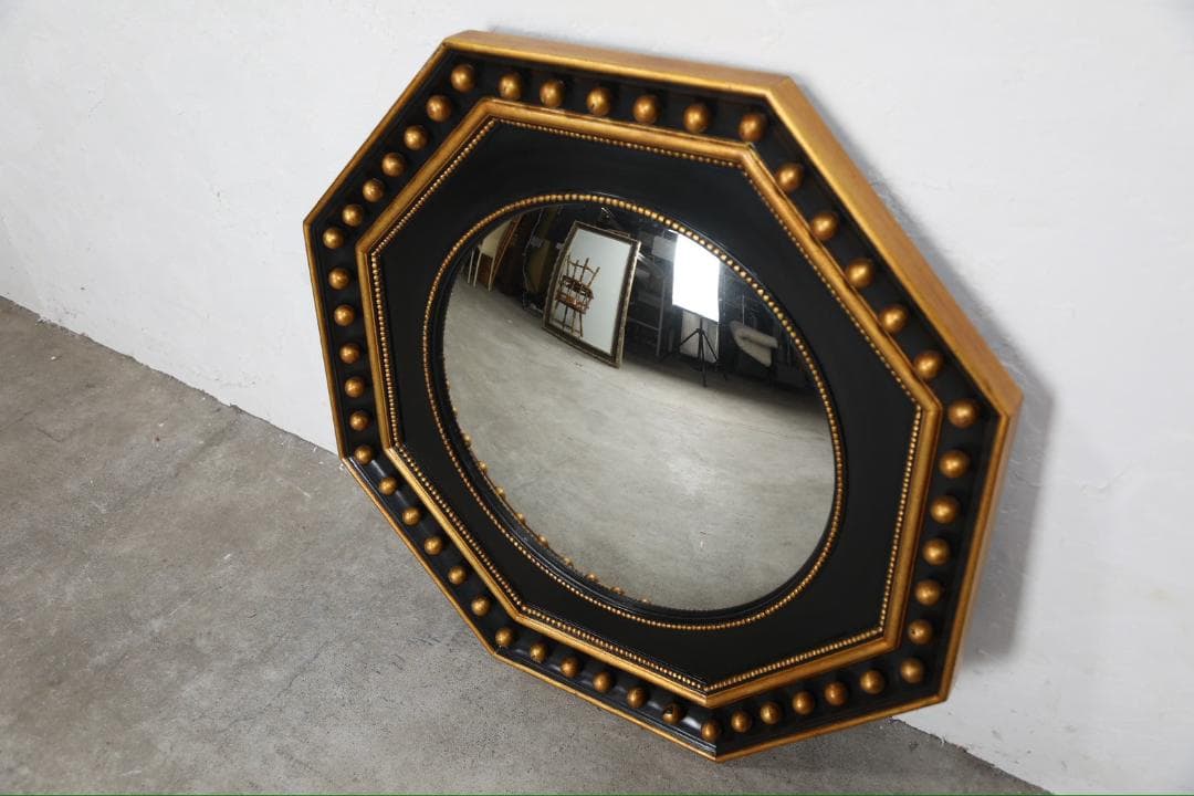 八画ミラー ウォールミラー 壁掛けミラー 魚眼ミラー 姿見 鏡 RWmis66