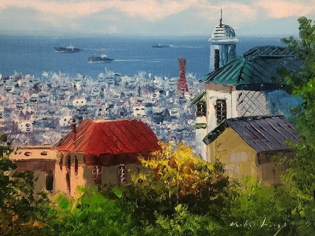 超人気作家◇小林幸三【神戸風景】美品◇油彩画◇F3号 - メルカリ
