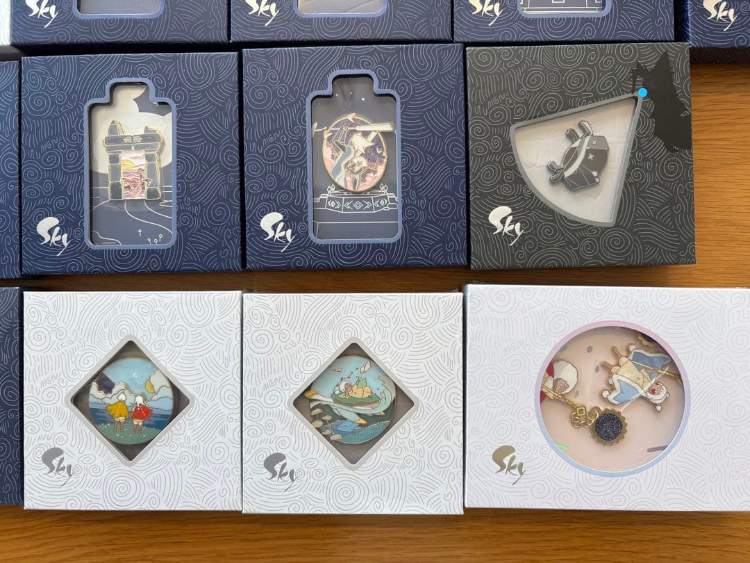 p*A様 sky 星を紡ぐ子どもたち ピンバッヂセット