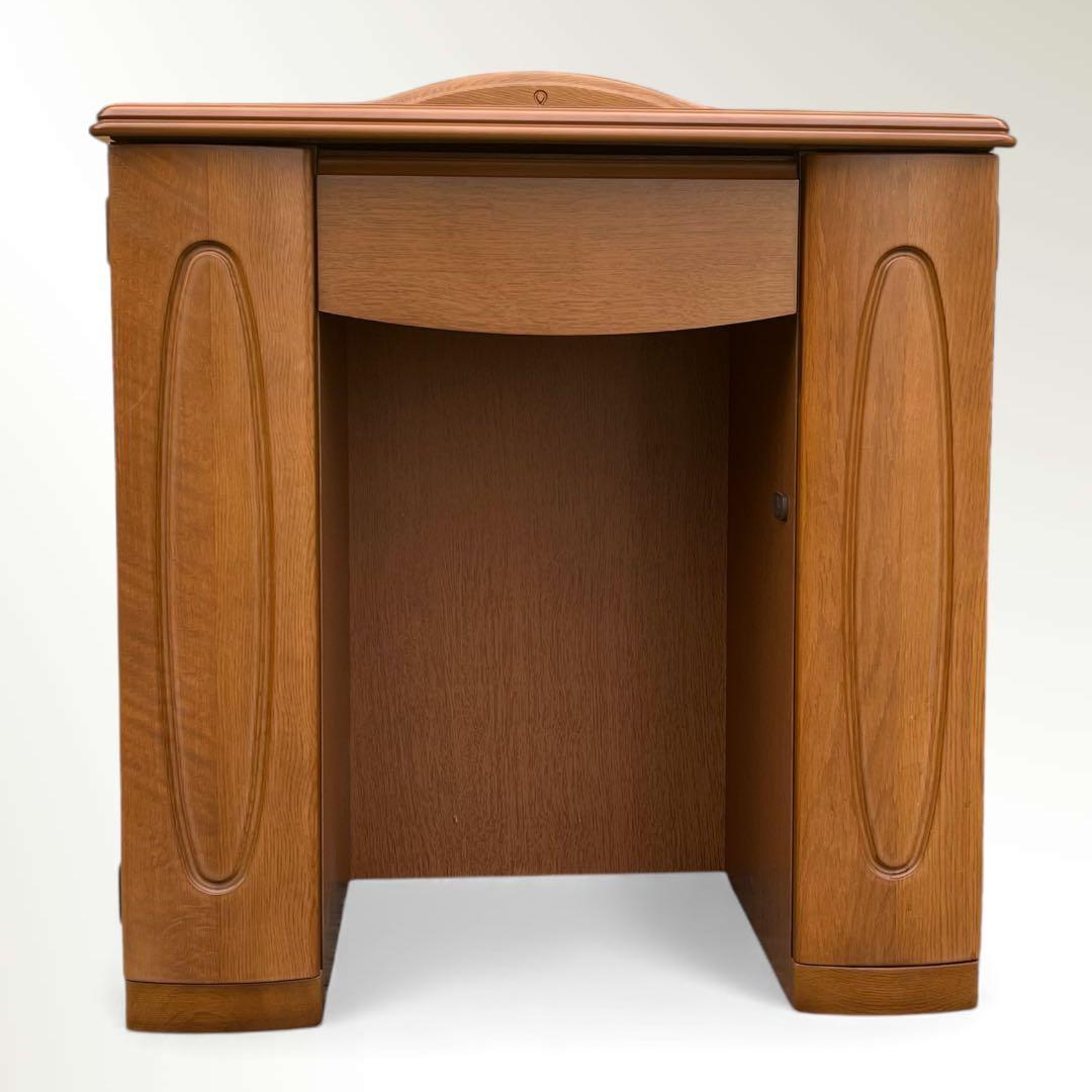 大塚家具 エメリーWRAPTOP ラップトップ デスクドレッサー ナラ材