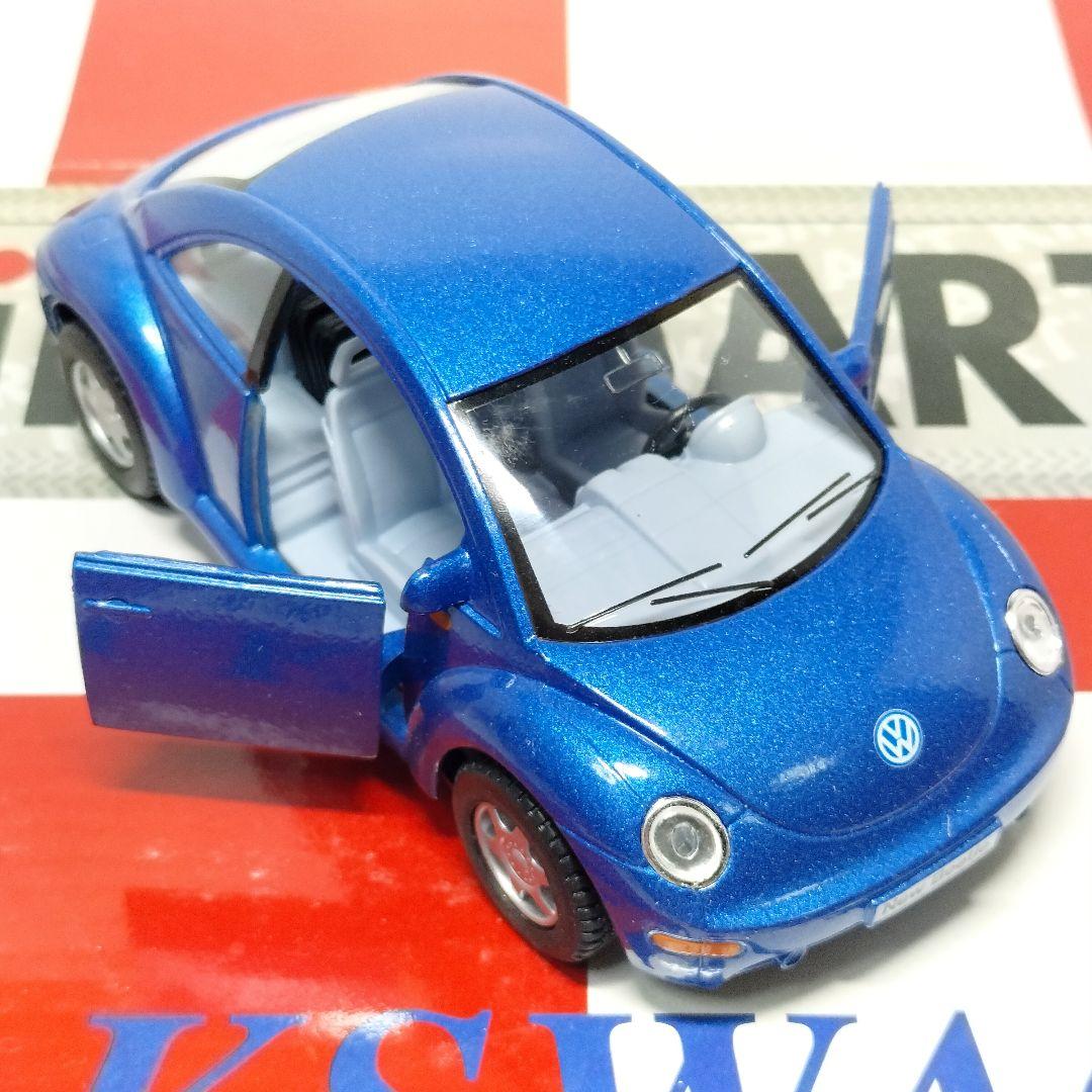 キンスマート 1/32 プルバック ミニカー ワーゲン ニュービートル 12台