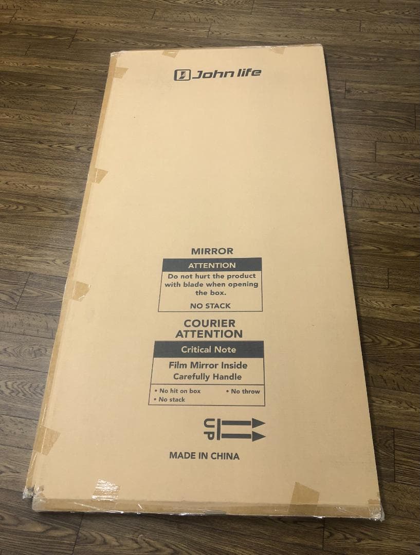 【みるくてぃー様売約】John life　全身鏡 姿見ミラー　160×80cm