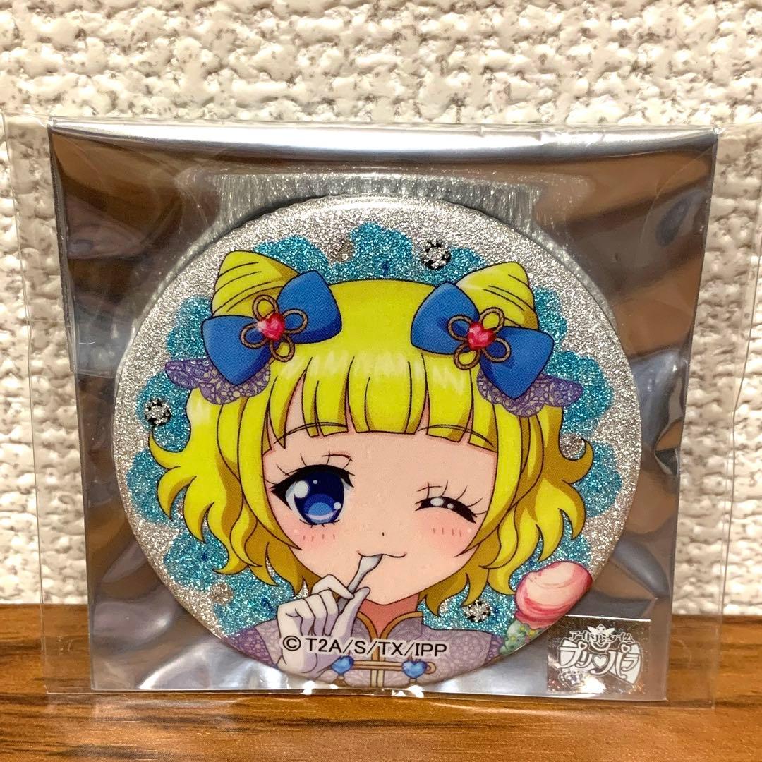 プリパラ カラオケの鉄人 カラ鉄 トレーディンググリッター缶バッジ 南