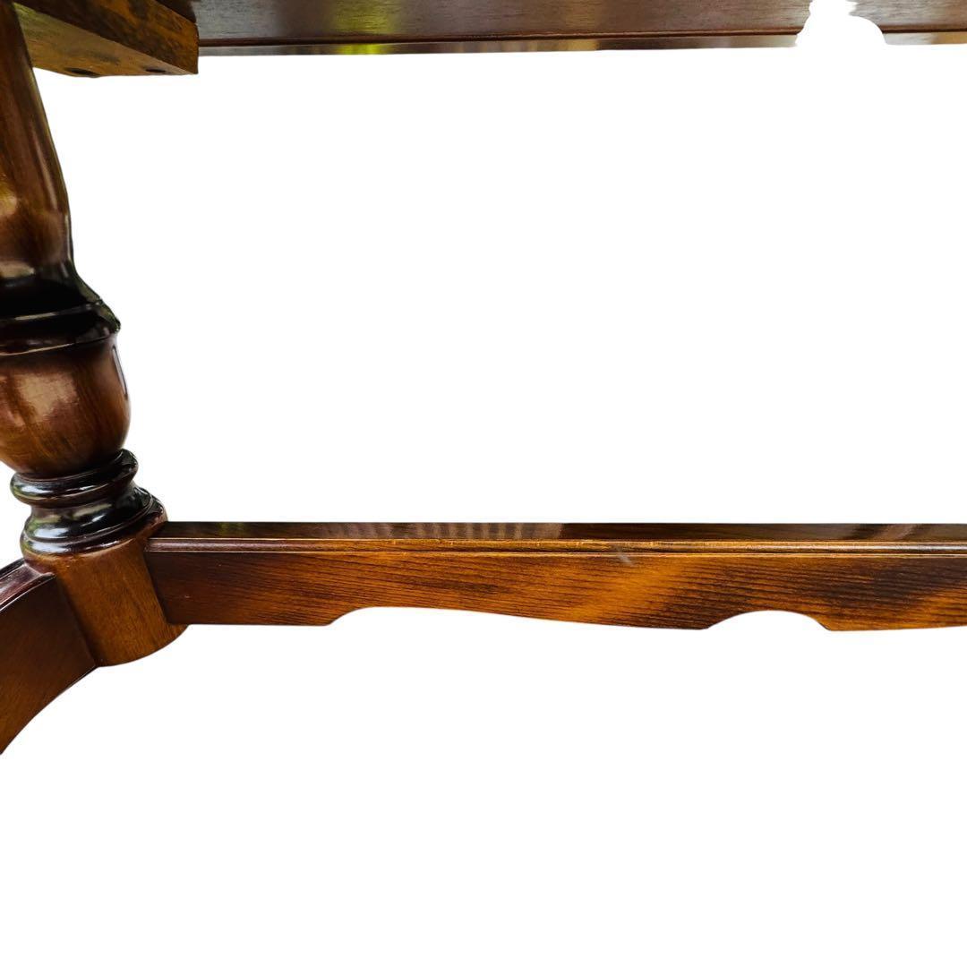 カリモク家具 コロニアル センターテーブル アンティーク