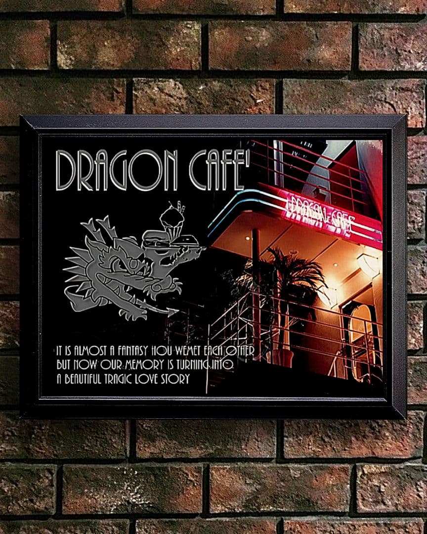 クリームソーダ【A4サイズ写真ポスターフレーム付き１０点セット】ポスター