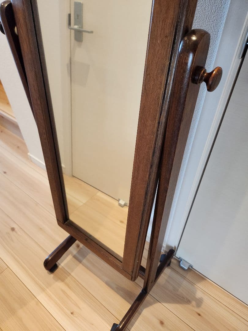 木製ミラー★移動式
