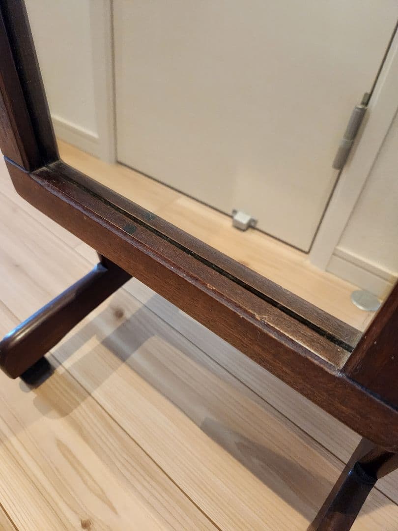 木製ミラー★移動式