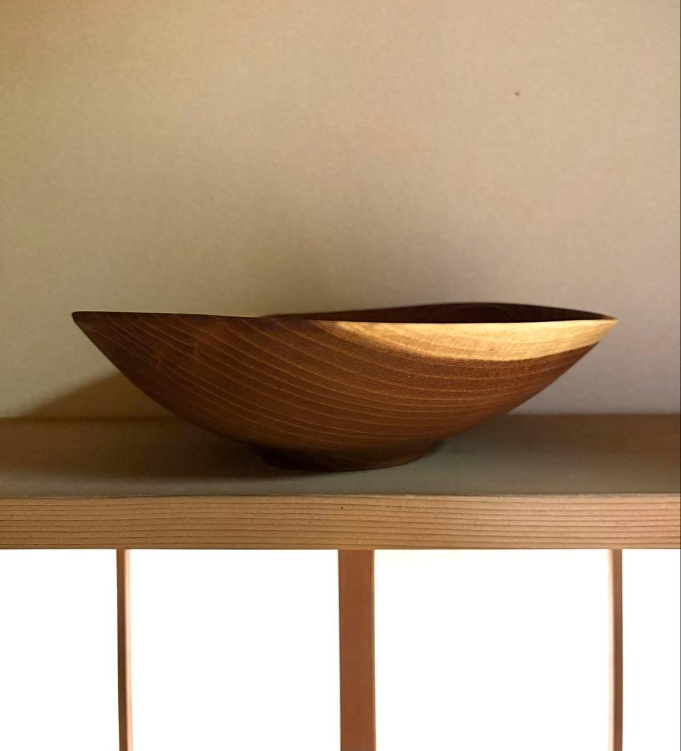 美品 須田二郎　木の器　ボウル
