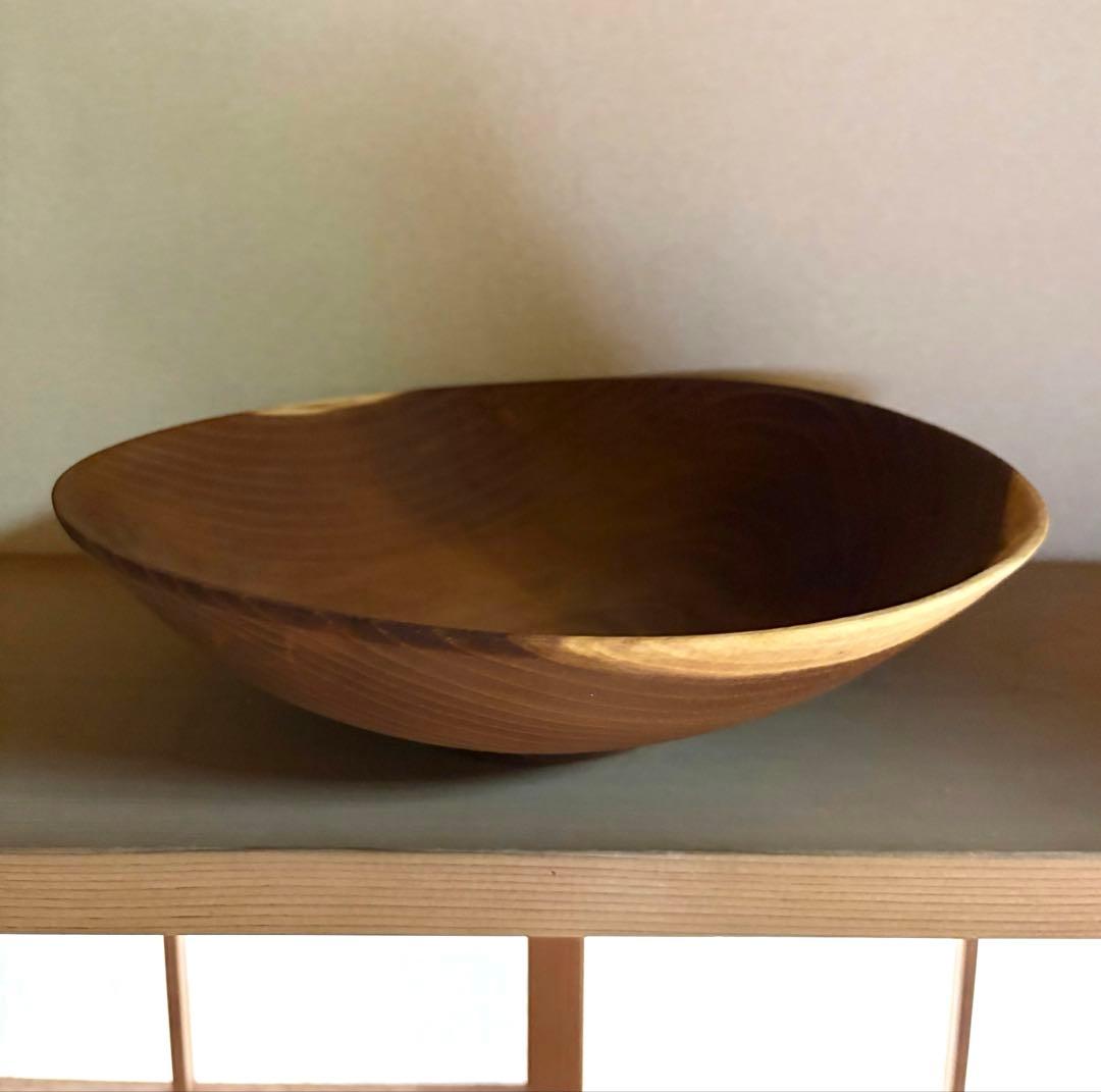 美品 須田二郎　木の器　ボウル