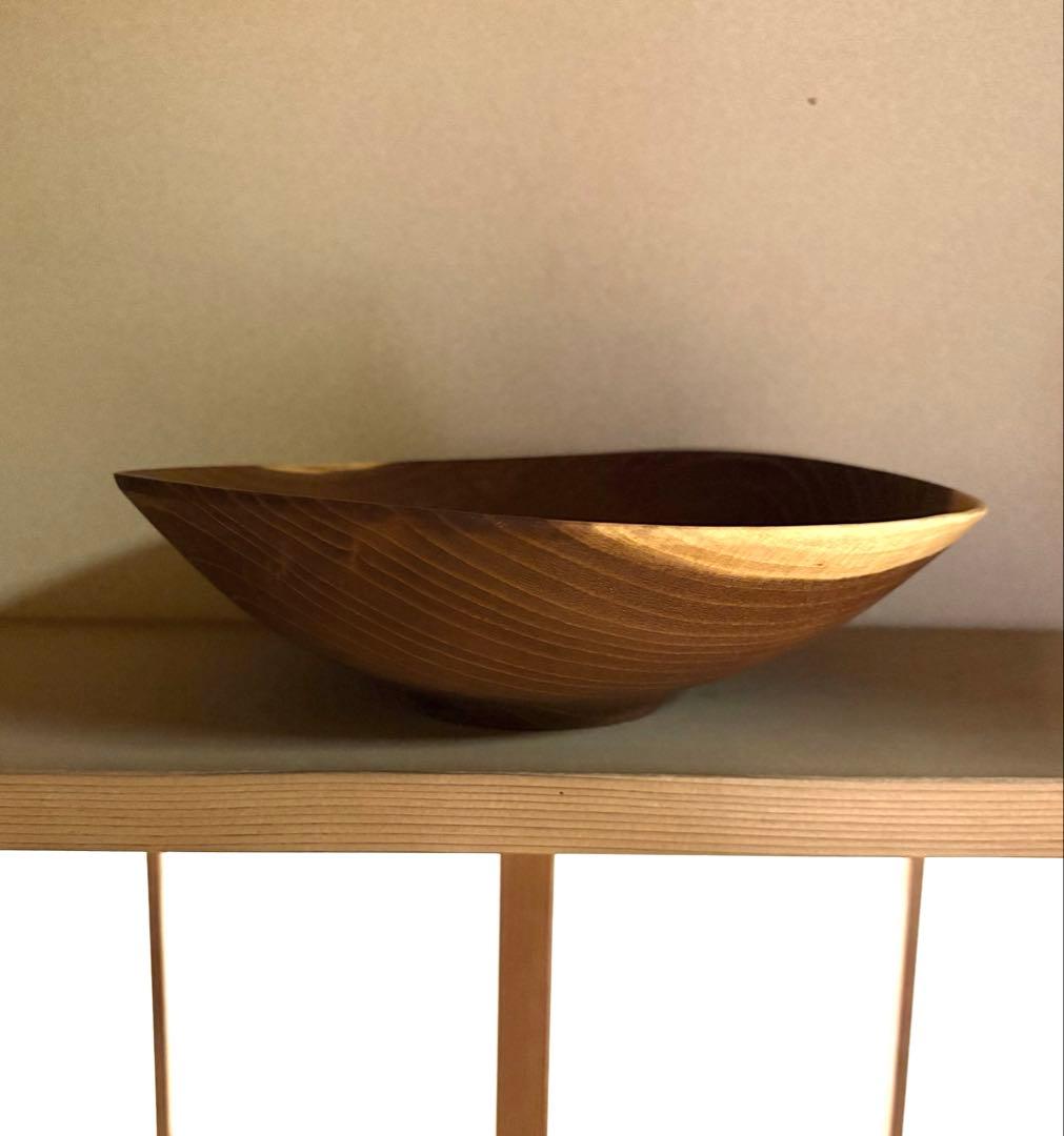 美品 須田二郎　木の器　ボウル