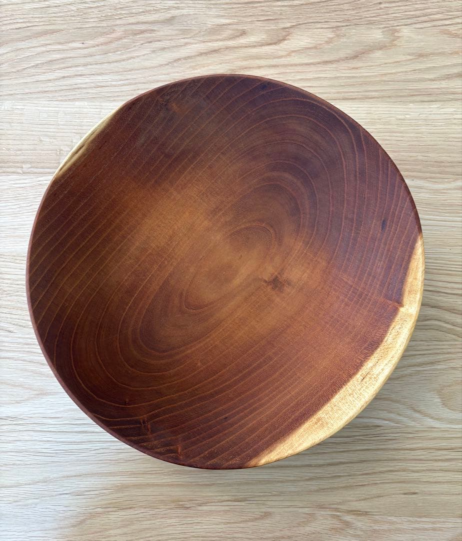 美品 須田二郎　木の器　ボウル