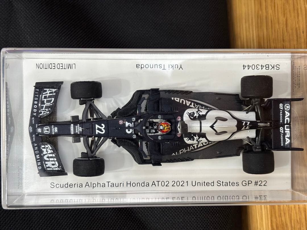 特注 スパーク 1/43 アルファタウリ ホンダ AT02 角田裕毅 ACURA