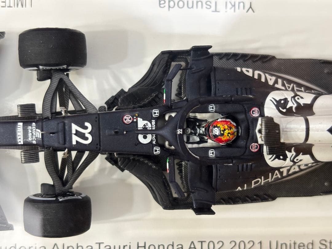 特注 スパーク 1/43 アルファタウリ ホンダ AT02 角田裕毅 ACURA