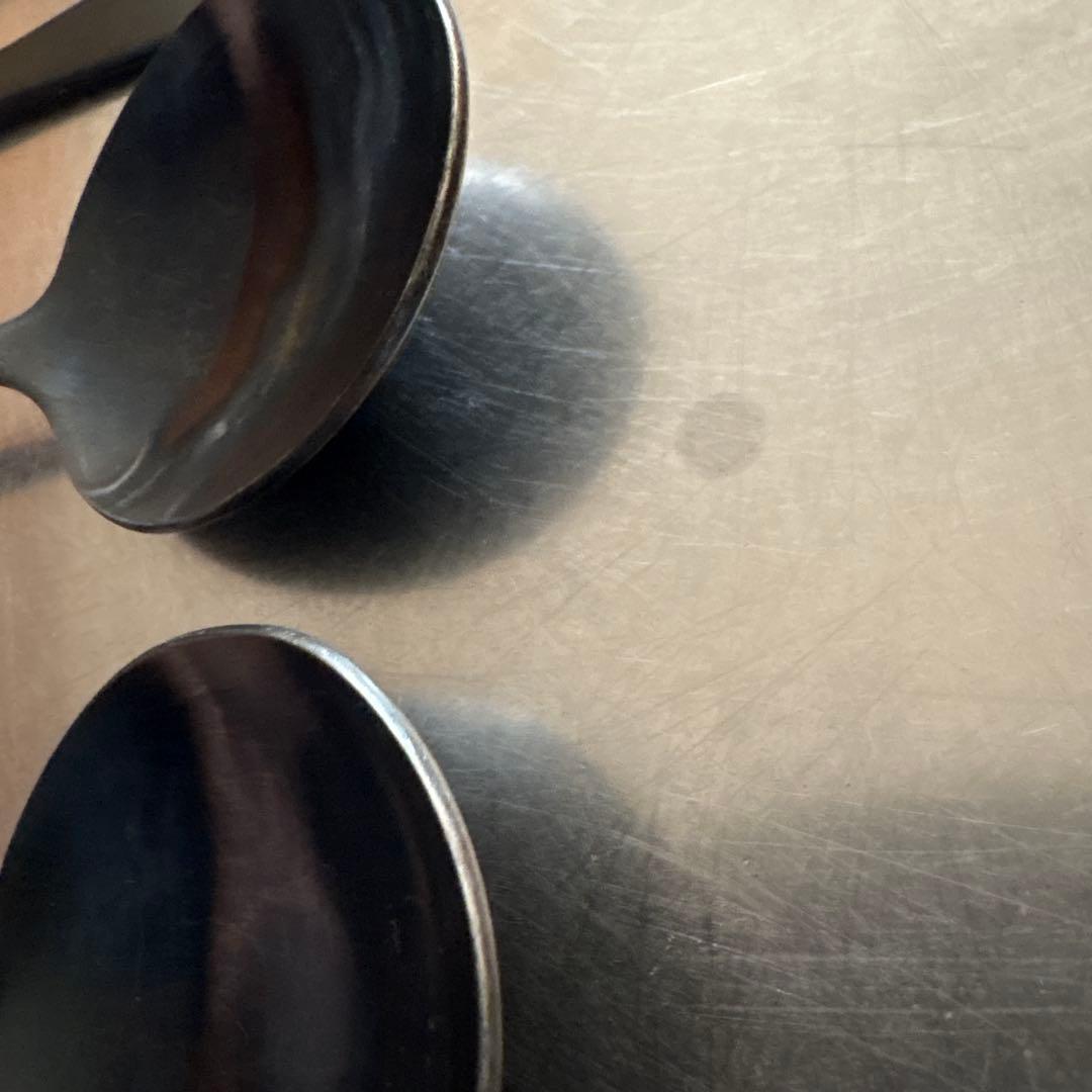 クチポール　ゴア　マットブラック　ディナー　カトラリーセット