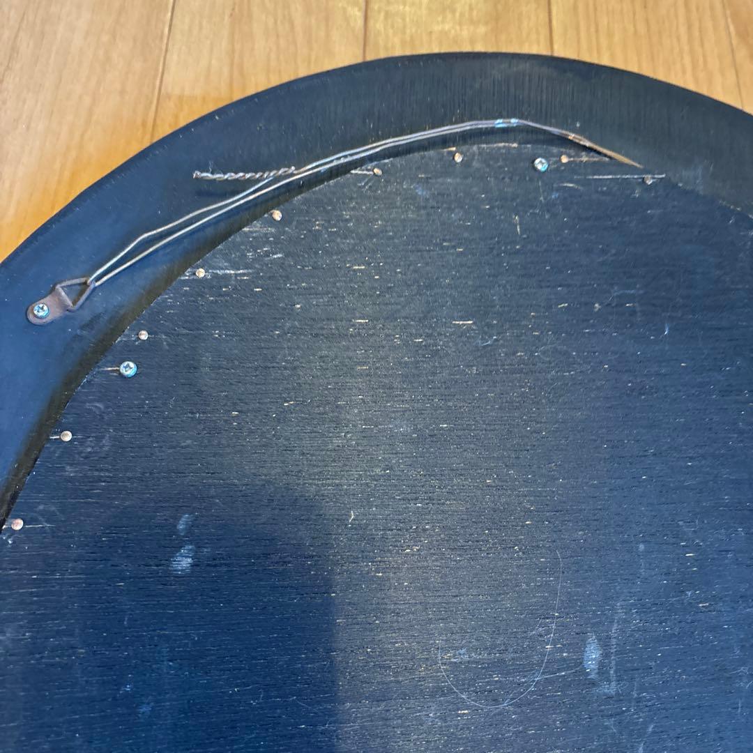 アンティーク　ミラー　鏡　楕円形