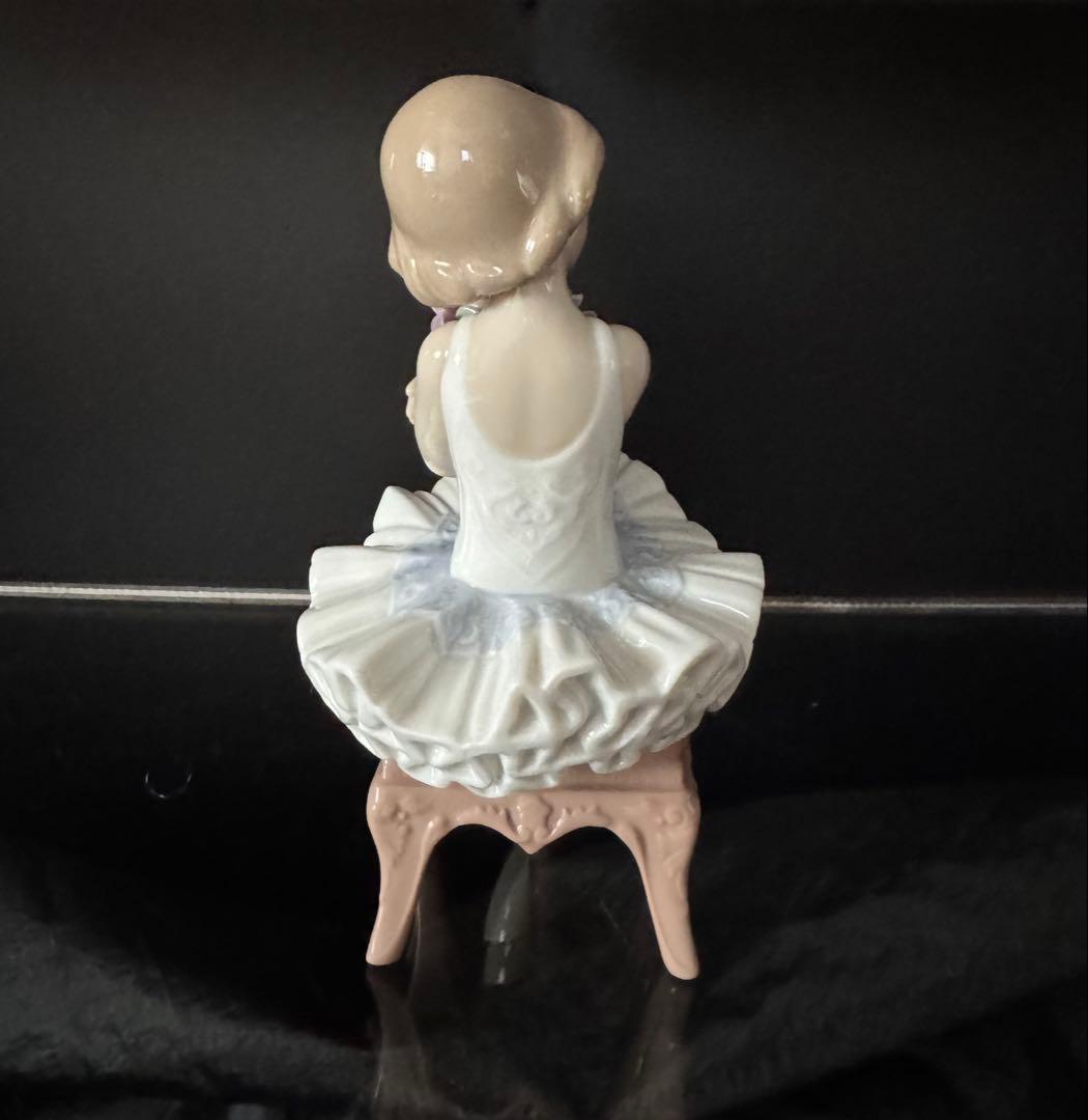 【完品⭐️LLADRÓ】絶版希少 No.6763「初めての舞台」バレリーナ