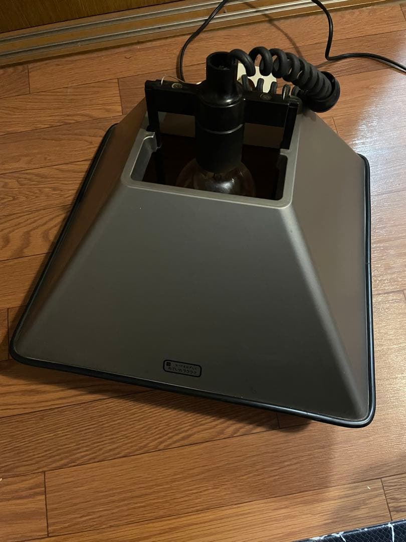 昭和レトロ ナショナル スクエア型 シェードランプ ペンダントライト 天井照明