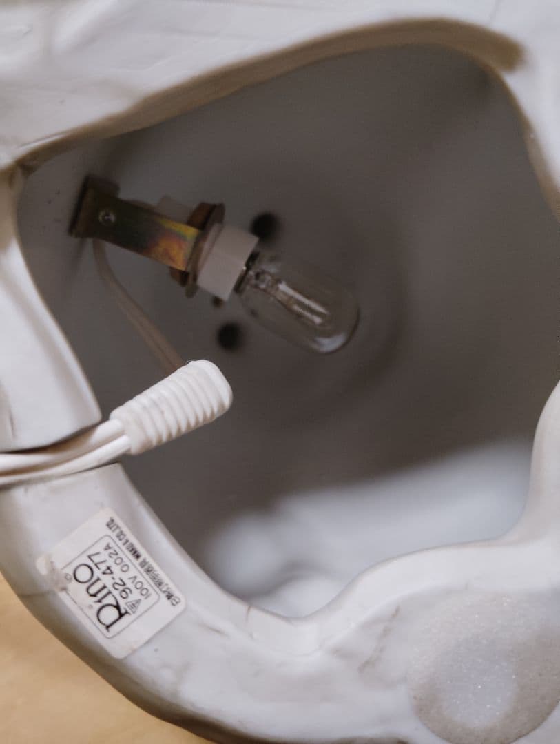 トトロ　陶器ランプ　レトロ　希少