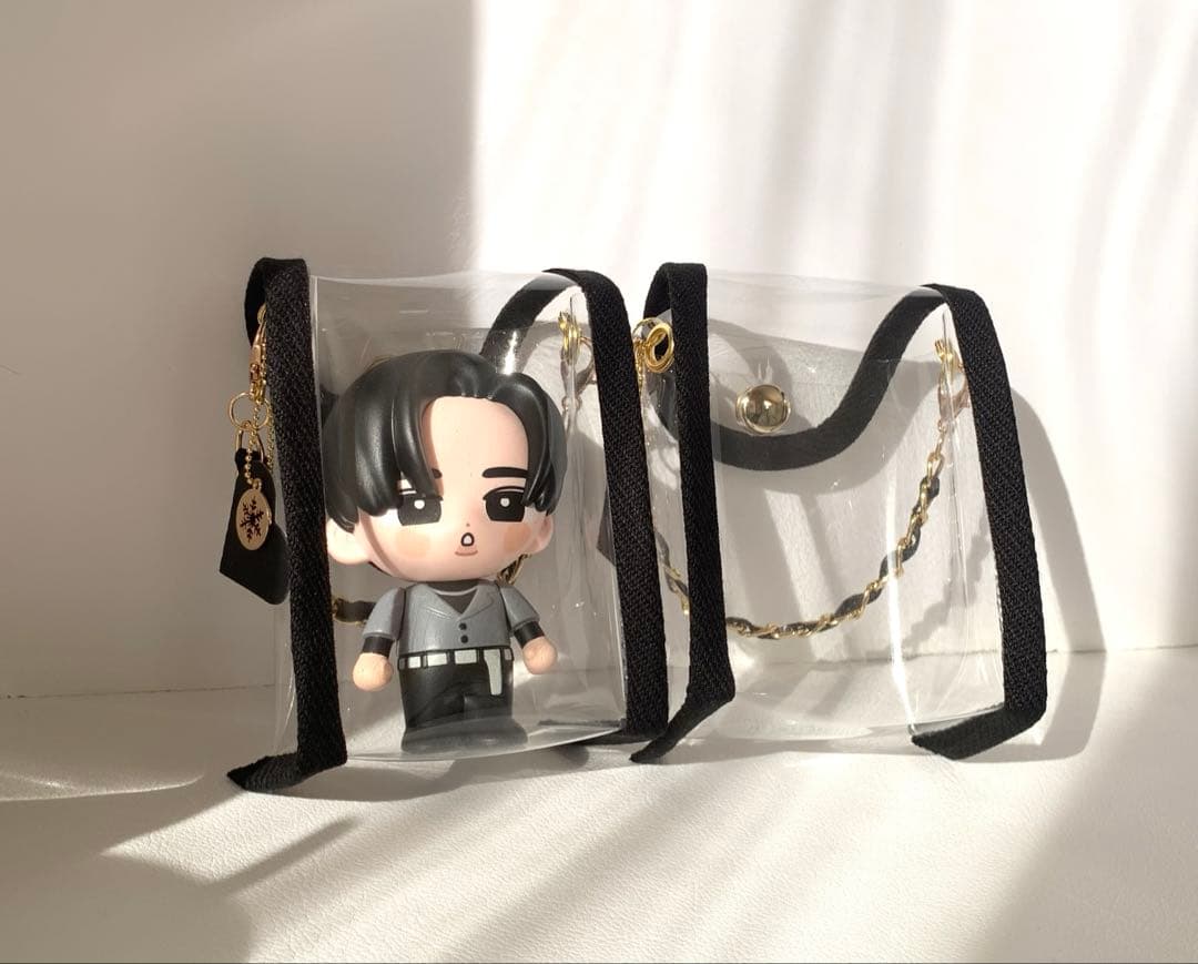 れでぃ様専用 すのチルソフビポーチ 黒2点 SnowMan 目黒蓮くんver