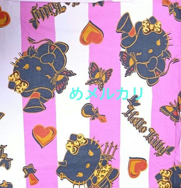 サンリオ ハローキティ 小悪魔キティ シングルロング布団カバー3点セット