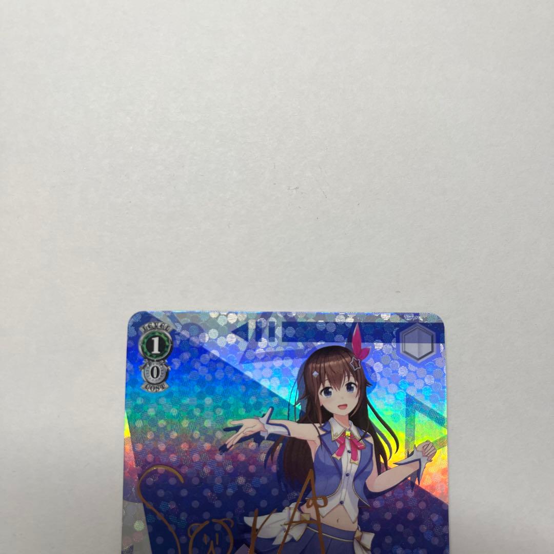 ホロライブカード　湊あくあ、ときのそら