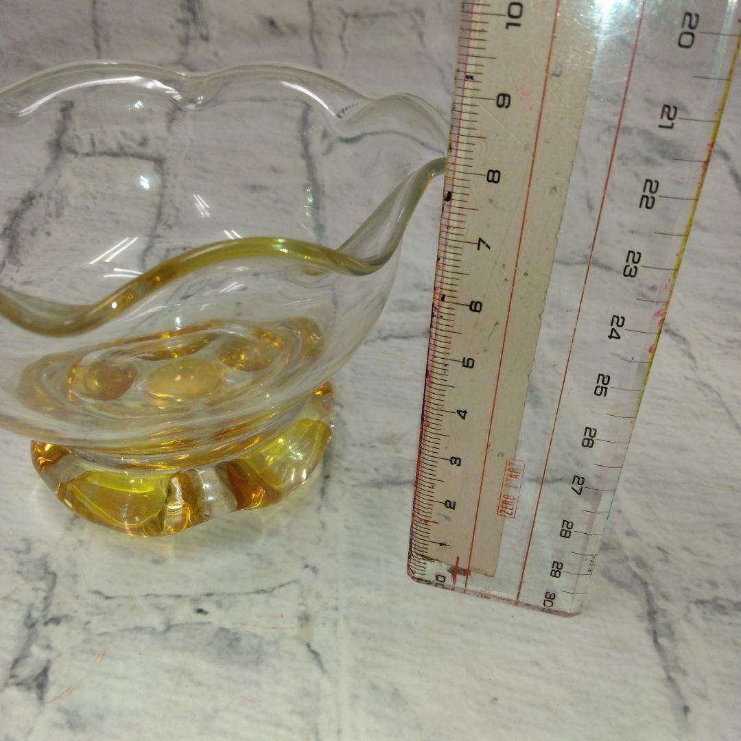 大正レトロ　ぎやまんのデザートボウル5客セット