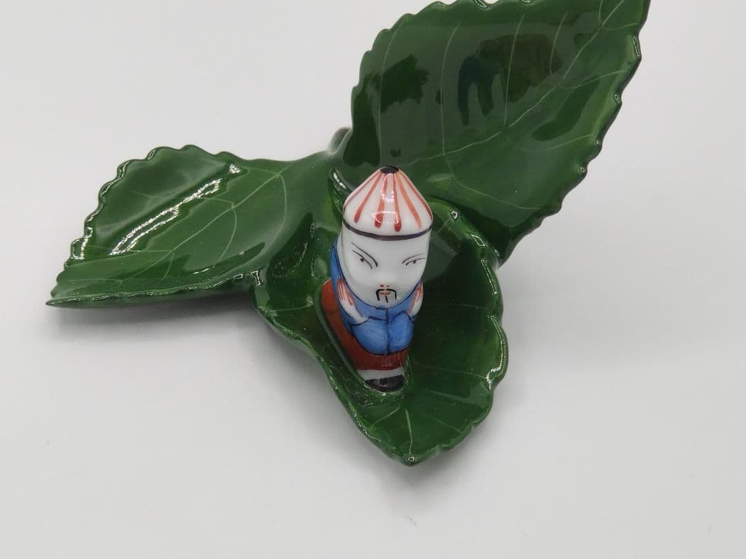 HERENDシノワズリ　マンダリンファンシースタンド