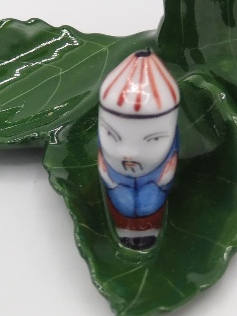 HERENDシノワズリ　マンダリンファンシースタンド