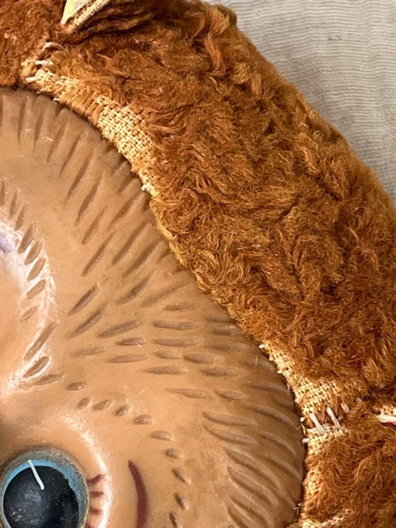 アンティークヴィンテージGUNDラバーフェイスドールテディベア ぬいぐるみベア