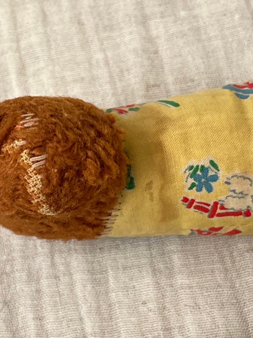 アンティークヴィンテージGUNDラバーフェイスドールテディベア ぬいぐるみベア