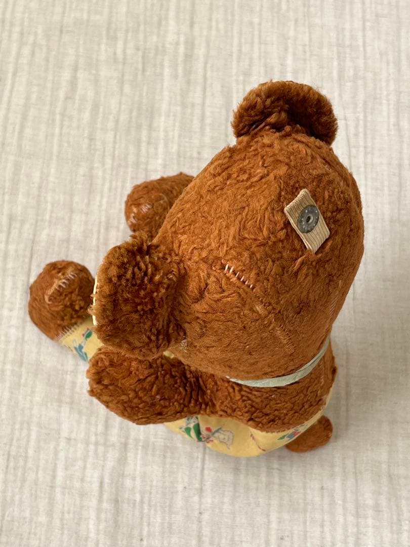 アンティークヴィンテージGUNDラバーフェイスドールテディベア ぬいぐるみベア