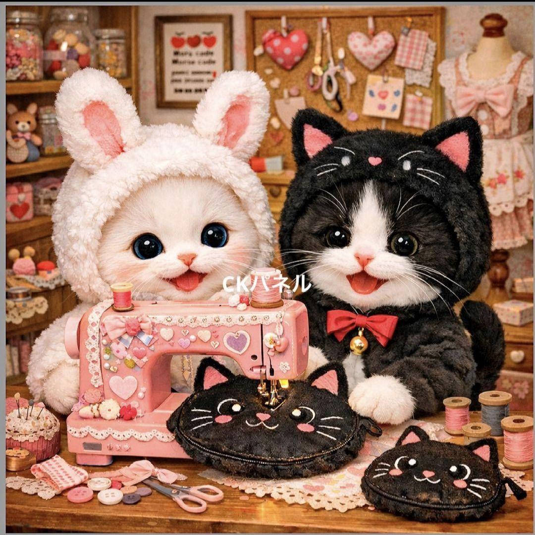 オーダー用猫ちゃんパネルサンプルページ 壱