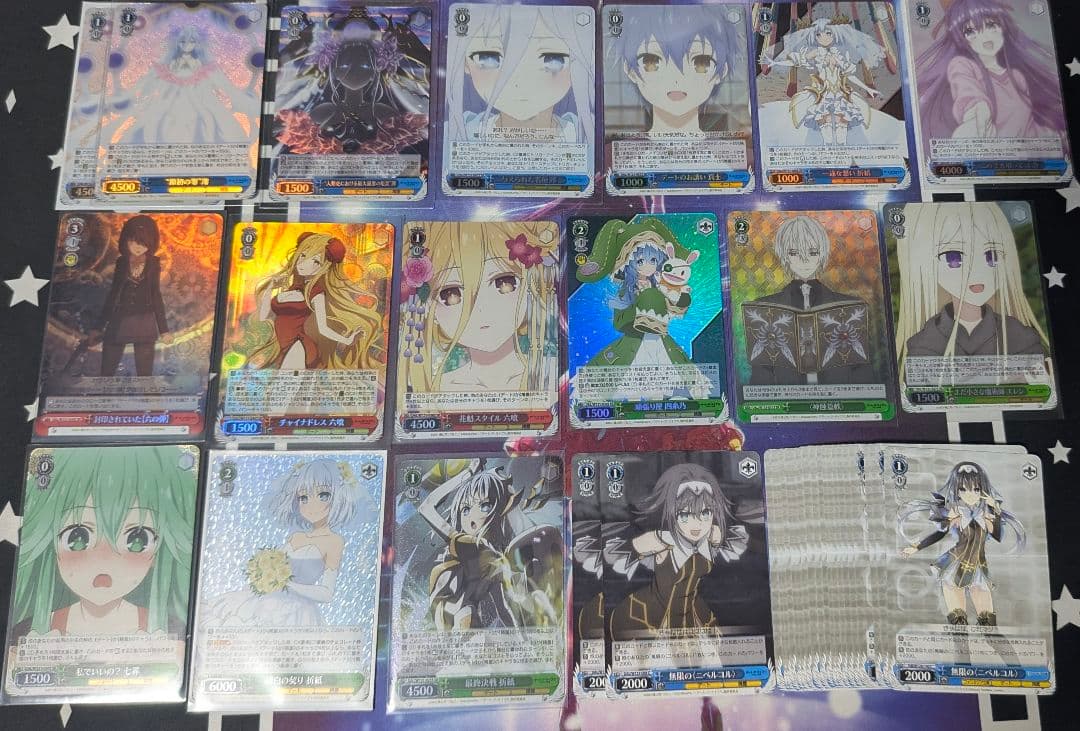 ポ*グ様 ヴァイスシュヴァルツ デート・ア・ライブ SR まとめ売り