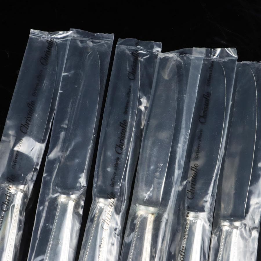 Y2798-1 クリストフル パール テーブルナイフ 6本セット