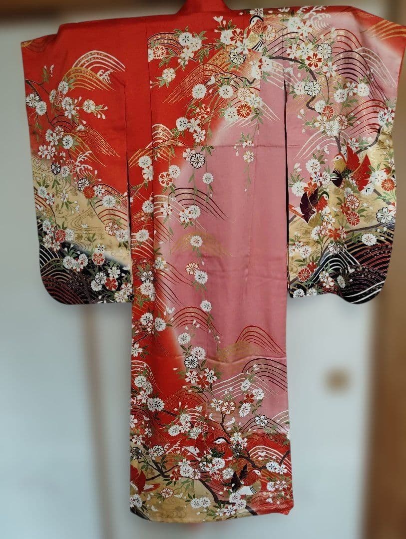 高*木様 七五三用 ７歳　正絹着物セット