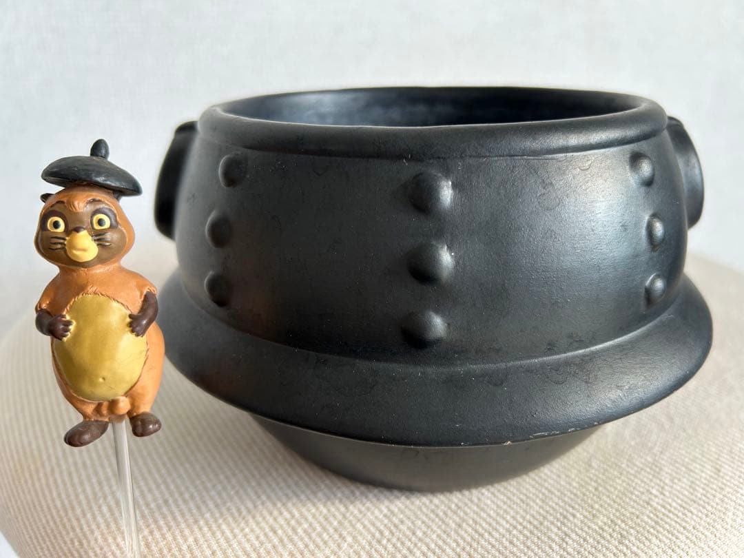 平成狸合戦 ぽんぽこ茶釜プランター&正吉ピック【廃番・希少】 - メルカリ