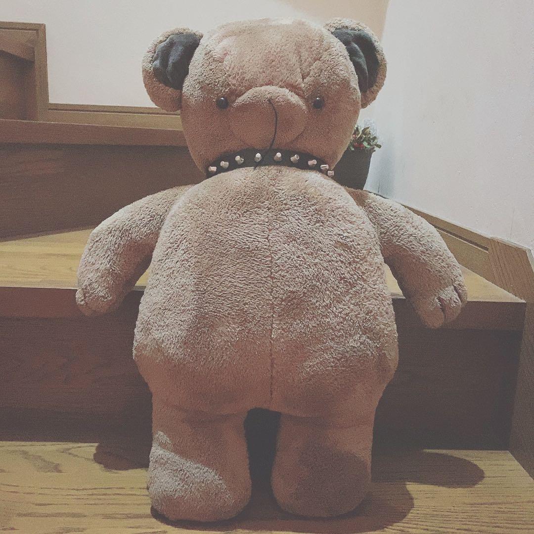 ゆきむら。 中島さん ぬいぐるみ ハンドメイド くま - メルカリ