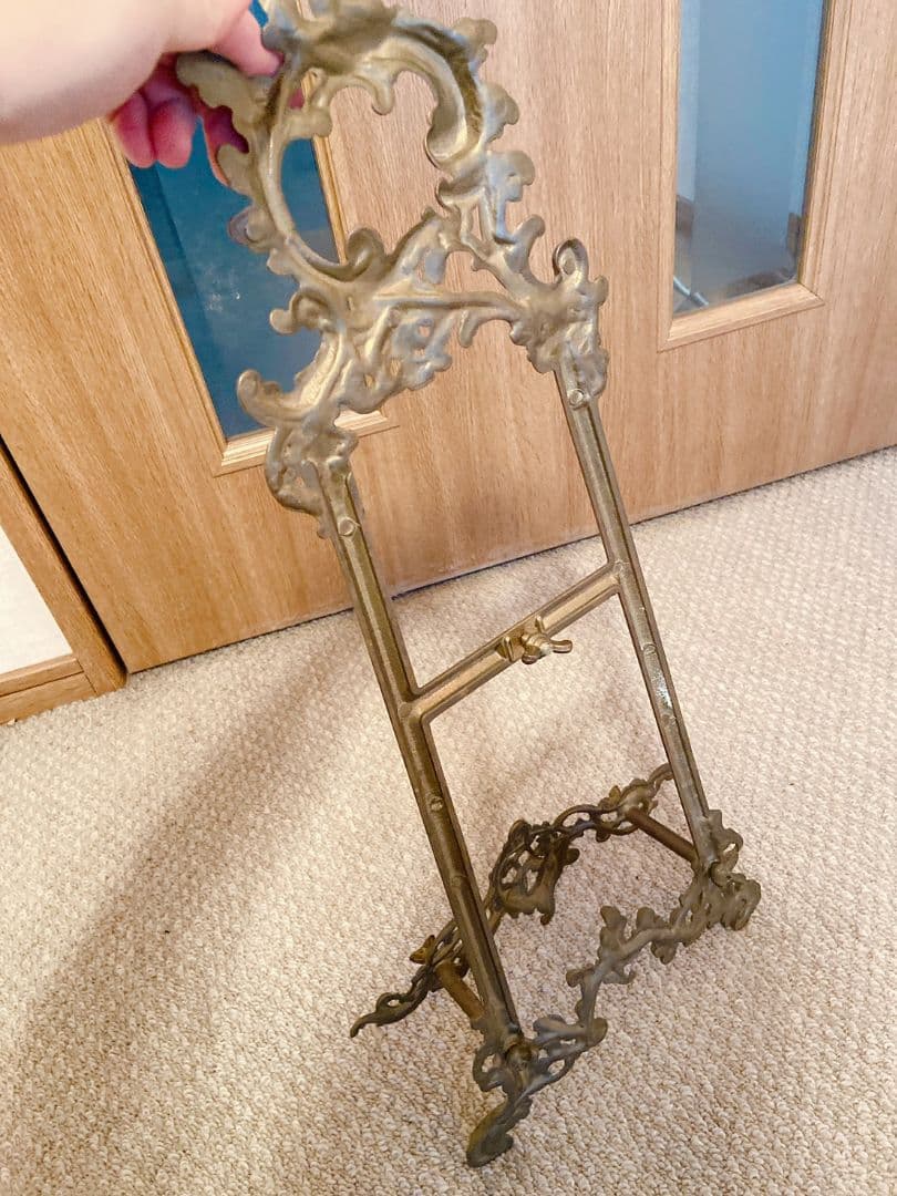 【年末値下げ中！】アンティーク　鉄製　イーゼル