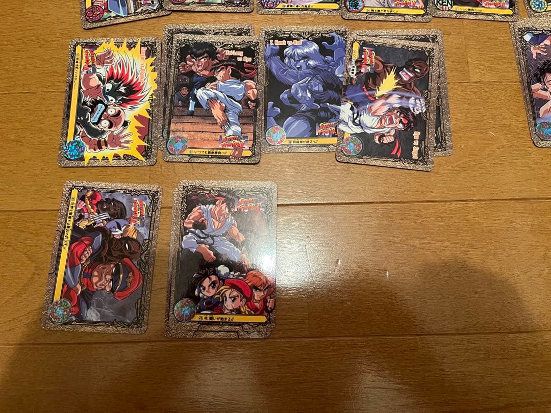 カードダス　 ストリートファイターⅡ