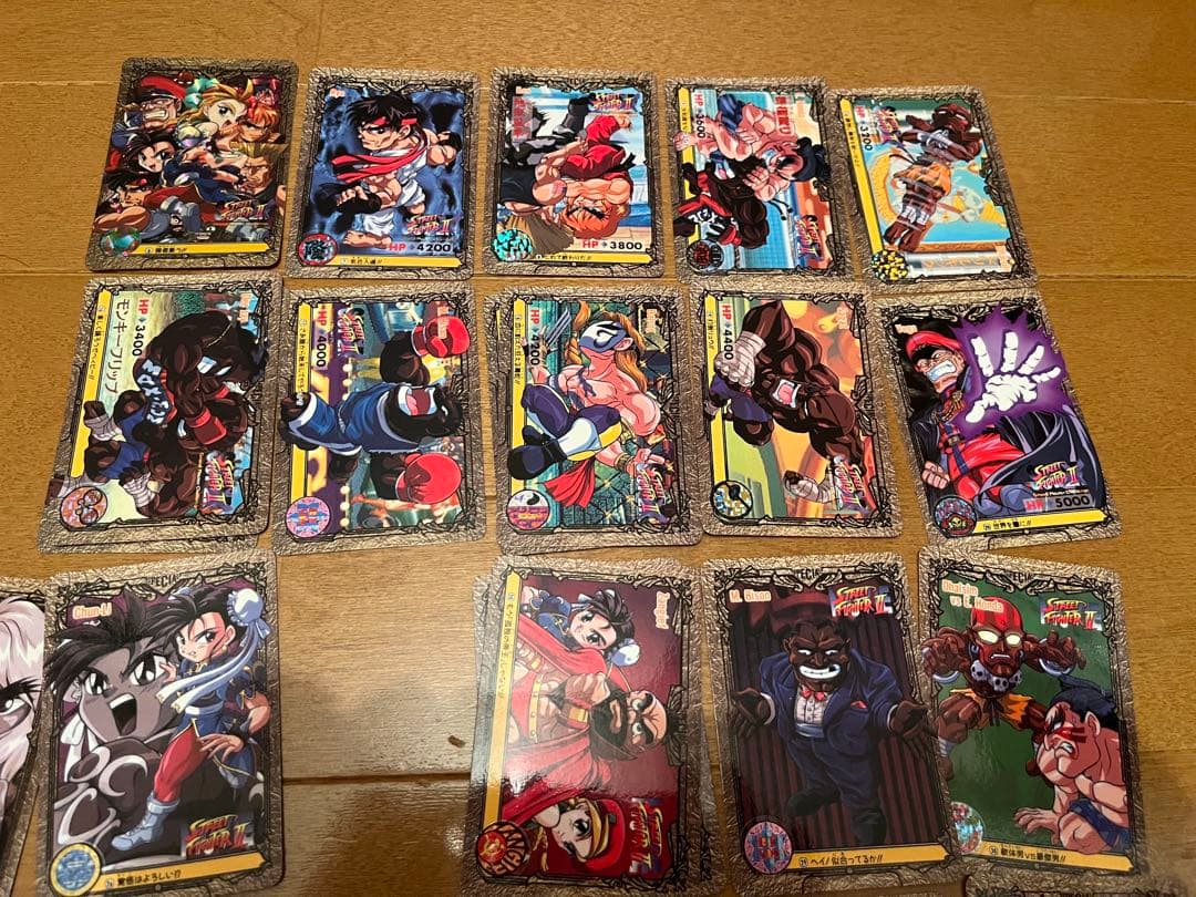 カードダス　 ストリートファイターⅡ